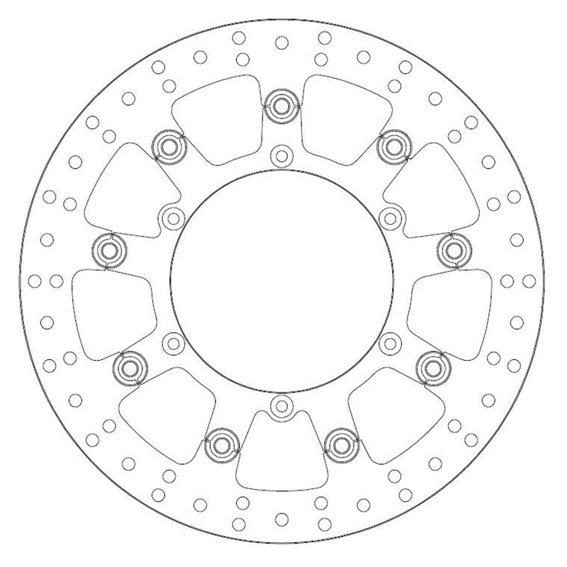 Disque de Frein Flottant KTM - Homologué TÜV