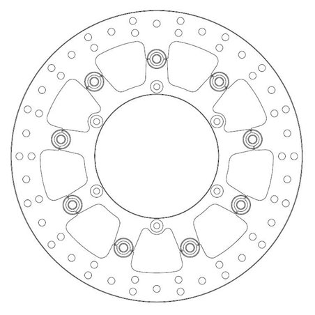 Disque de Frein Flottant KTM - Homologué TÜV