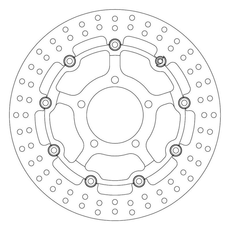 Disque de Frein Flottant KAWASAKI - Homologué TÜV