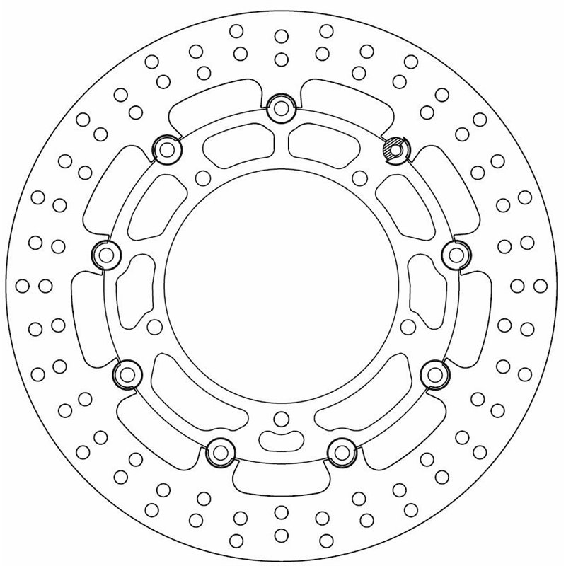 Disque de Frein Flottant YAMAHA - Homologué TÜV