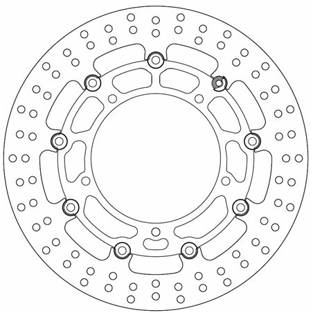 Disque de Frein Flottant YAMAHA - Homologué TÜV