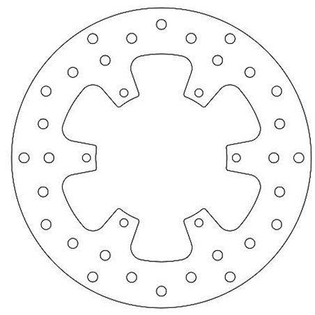 Disque de Frein Fixe PIAGGIO - Homologué TÜV