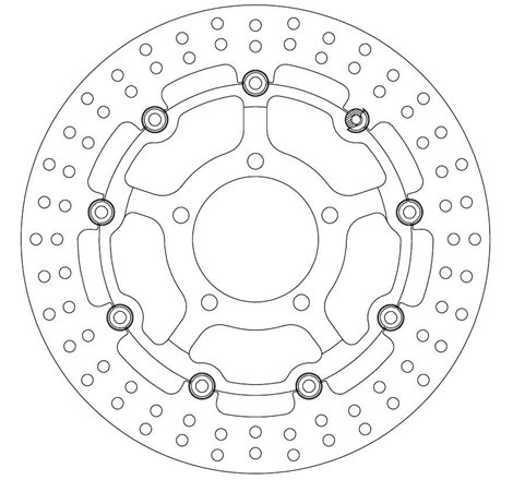 Disque de Frein Flottant KAWASAKI - Homologué TÜV