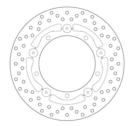 Disque de frein Flottant Ø267x150x132 NbTrou5xØ9