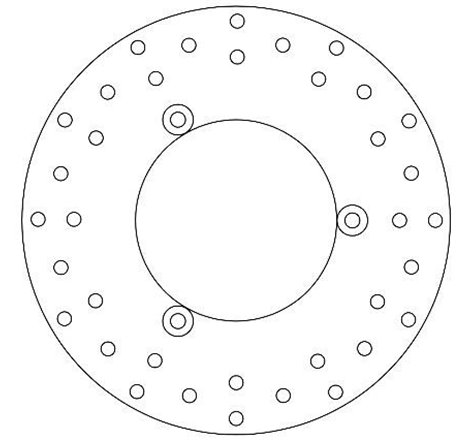 Disque de Frein Fixe YAMAHA - Homologué TÜV