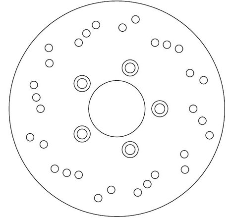 Disque de Frein Fixe SYM - Homologué TÜV