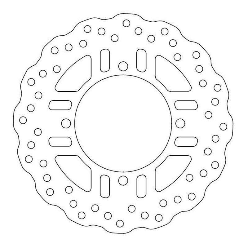 Disque de Frein Kawasaki Ø250x130x110.5 NbTrou5xØ10.5 Ep6