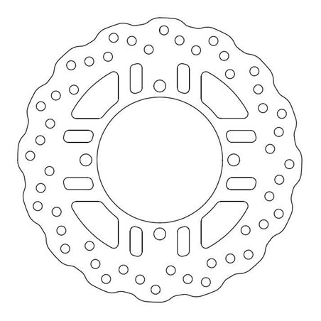 Disque de Frein Kawasaki Ø250x130x110.5 NbTrou5xØ10.5 Ep6