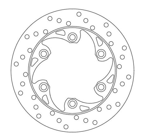 Disque de frein fixe