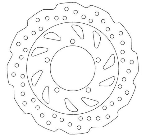 Disque de frein fixe - Yamaha Cygnus X - Homologué TÜV