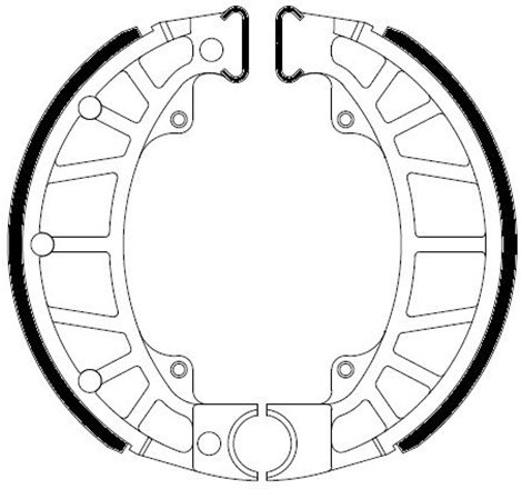 Machoire de frein FERODO Standard Route