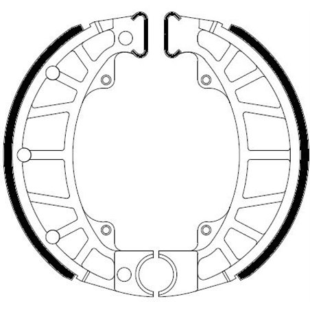 Machoire de frein FERODO Standard Route