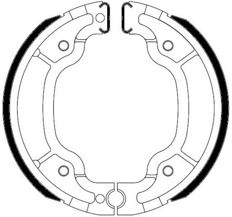 Machoire de frein FERODO Standard Route