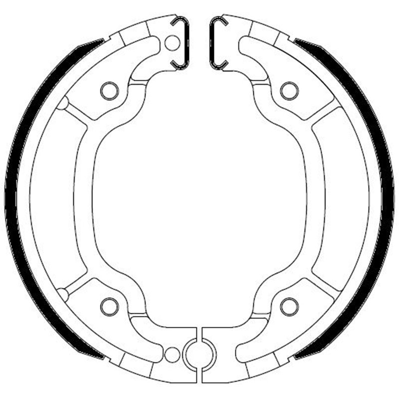 Machoire de frein FERODO Standard Route