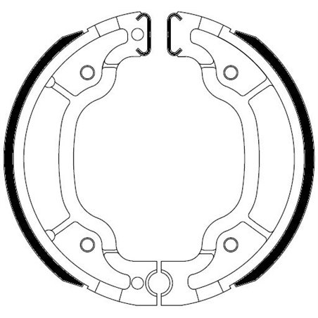 Machoire de frein FERODO Standard Route