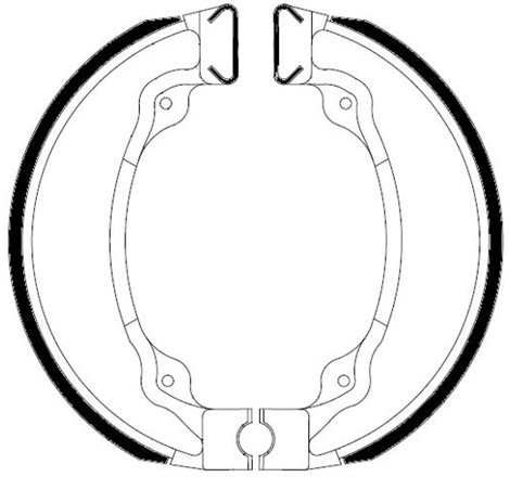 Machoire de frein FERODO Standard Route