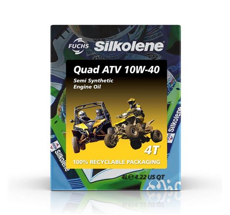 QUAD ATV 10W-40 - Huile moteur 4T 100% synthèse