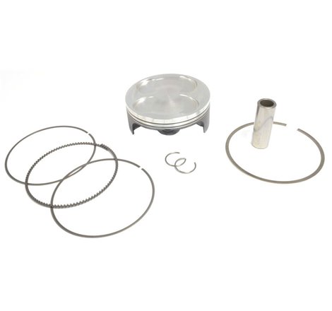 Piston forgé Honda CRF 250 R 2004-2009 Complet Ø81,95mm Dôme Inversé - Basse Compression - Pour Kit Athena