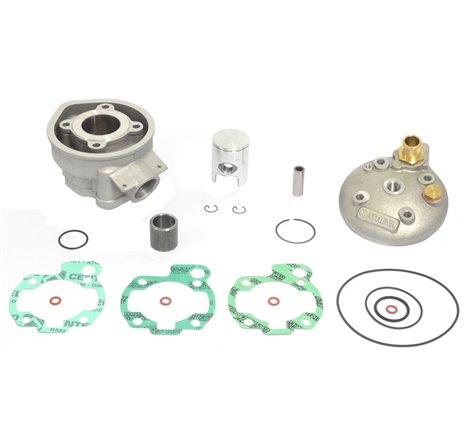 Kit Cylindre 50cc Alu - Ø40 Aprilia - HM Avec Culasse - Moteurs Minarelli AM3/AM4/AM5/AM6