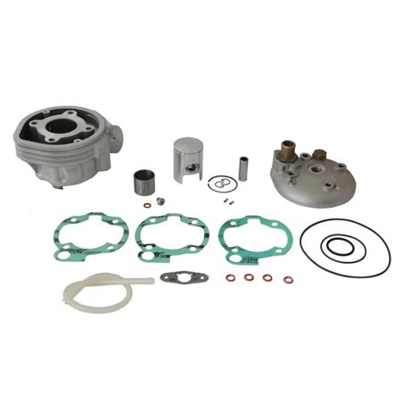 Kit Cylindre 80cc Alu - Ø50 Aprilia - HM Avec Culasse - Moteurs Minarelli AM3/AM4/AM5/AM6