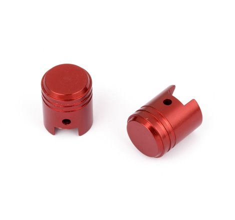 Capuchon de Valve Grand Piston Rouge Vendu par paire