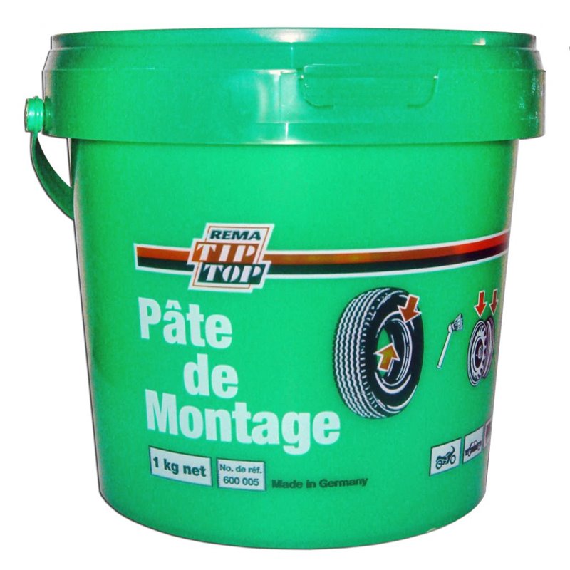 Pâte de montage à Pneu Seau de 1Kg - Blanche