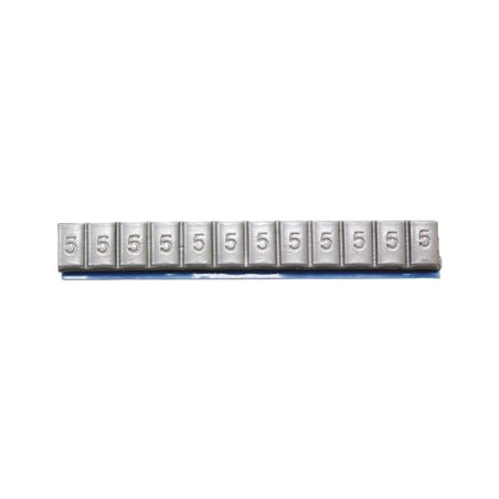 Masses d'Equilibrage Alu - 10x Barrettes de 60g (5g)