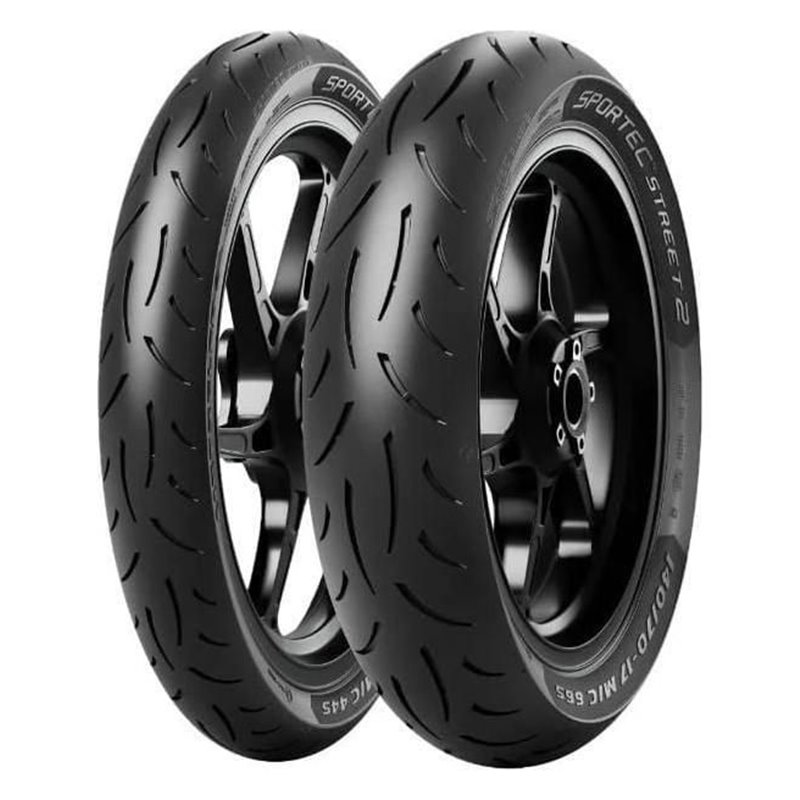 Pneu 70/90 - 17 M/C 38S  TL SPORTEC STREET 2