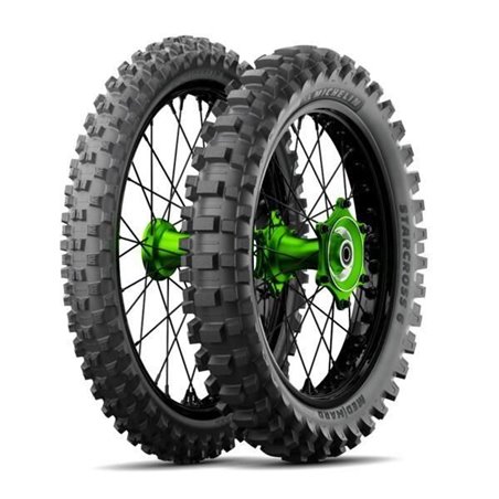 Pneu 120/80 - 19 M/C 63M  TT STARCROSS 6 MEDIUM HARD