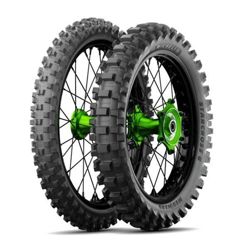 Pneu 120/90 - 18 M/C 65M  TT STARCROSS 6 MEDIUM HARD