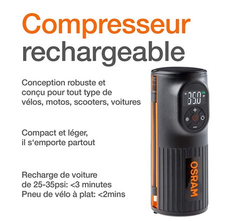 Compresseur pneus autonome