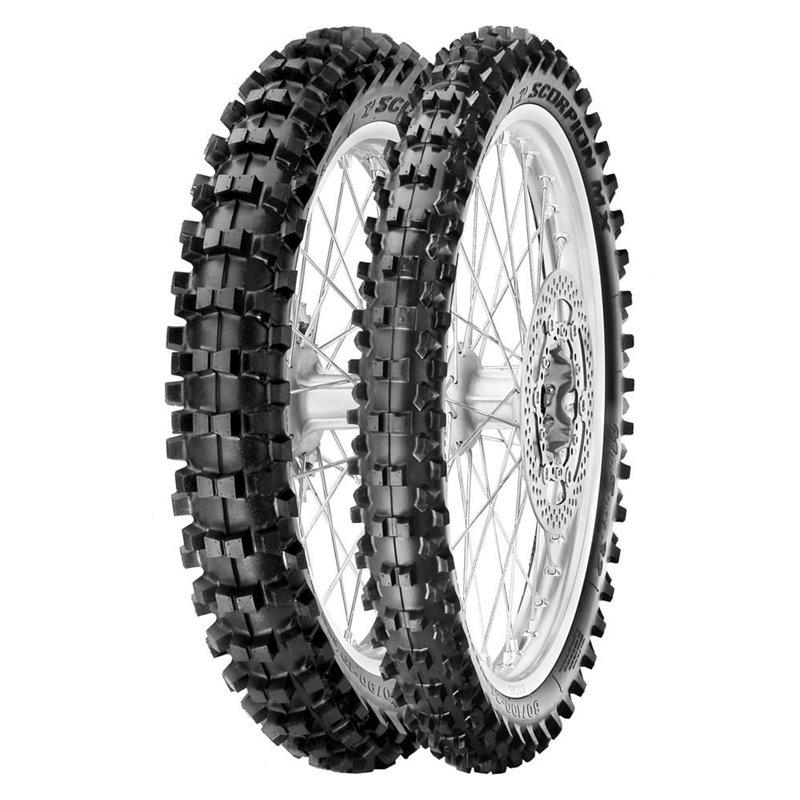 Pneu 2.50 - 10 NHS 33J  TT SCORPION MX32 MID SOFT