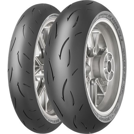 Train Pneus Dunlop GP Racer D212 120/70-17 + 180/55-17 DUN634635 + DUN634637
