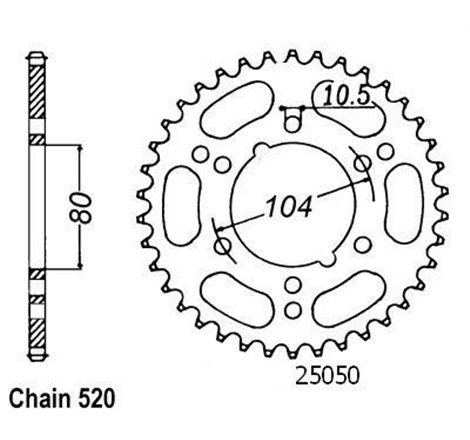 Couronne Er-6 N/S 2006 - 520 - 46 Dents - Similaire JTR1478