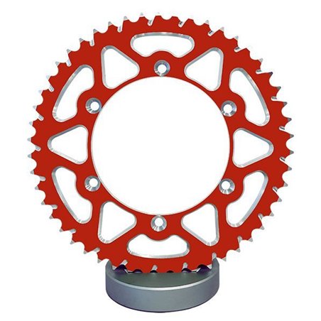 Couronne Alu TT Rouge - 520 - 50 Dents - Made in Germany