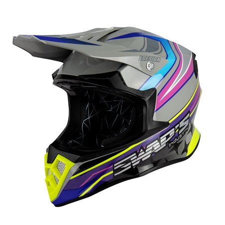 Casque Cross S828 Faster 