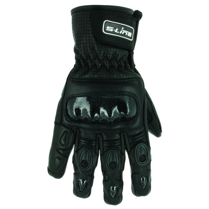 Gants Eté cuir ventillé Avec Coque Carbone    Homologués CE-1KP   