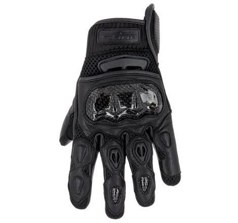 Gants Moto été Cuir Mesh, Coque Carbone    Homologués CE (1KP)   