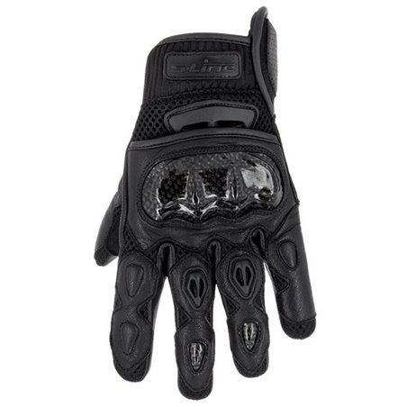 Gants Moto été Cuir Mesh, Coque Carbone    Homologués CE (1KP)   