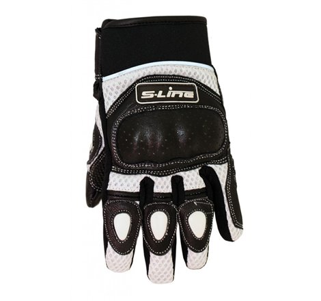 Gants Moto Gants Cuir Lycra  RouteXS    Doigts Préformés  Coque Carbone NON HOMOLOGUE C.E