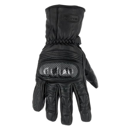 Gants Hiver Cuir Etanche LUXE Avec Coque Carbone    Homologués CE-1KP  Ta