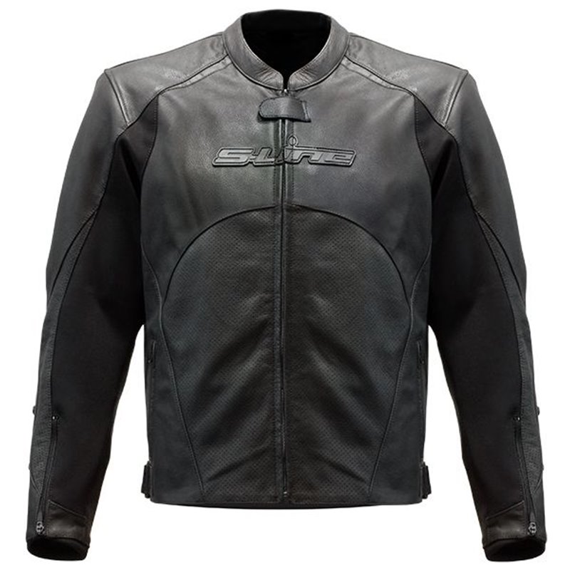 Blouson Cuir Racing Perforé BLACK SERIES    