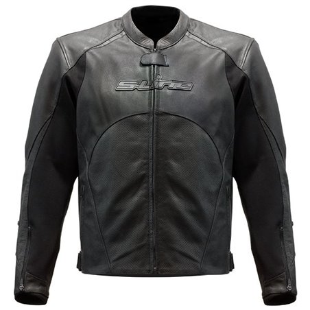 Blouson Cuir Racing Perforé BLACK SERIES    