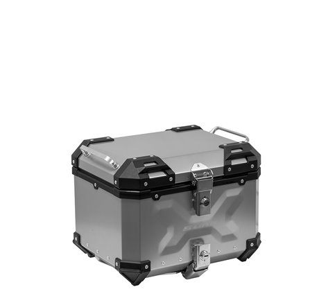 Top case aluminium  Silver  37L