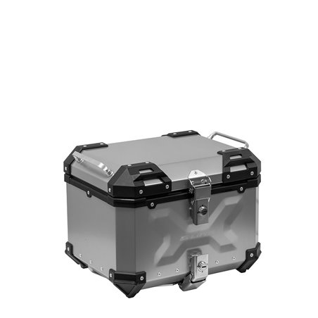 Top case aluminium  Silver  37L