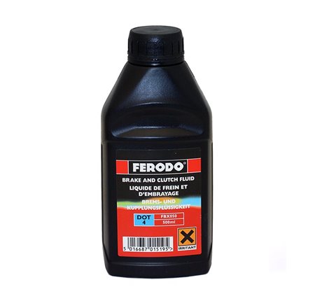 Liquide de Frein DOT4 500mL  Sae J:1703 Fmvss 116