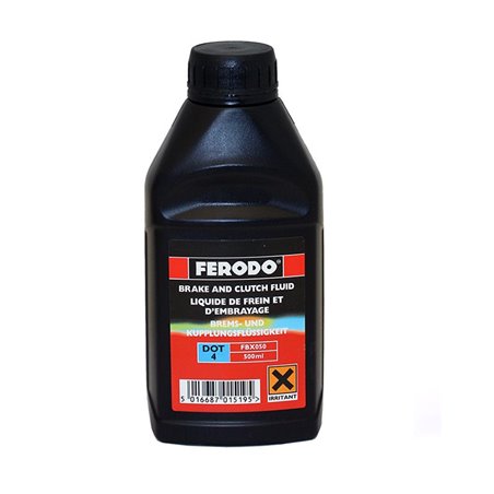 Liquide de Frein DOT4 500mL  Sae J:1703 Fmvss 116