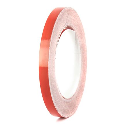 Liserets jantes 6mm x 10 mètres  Rouge