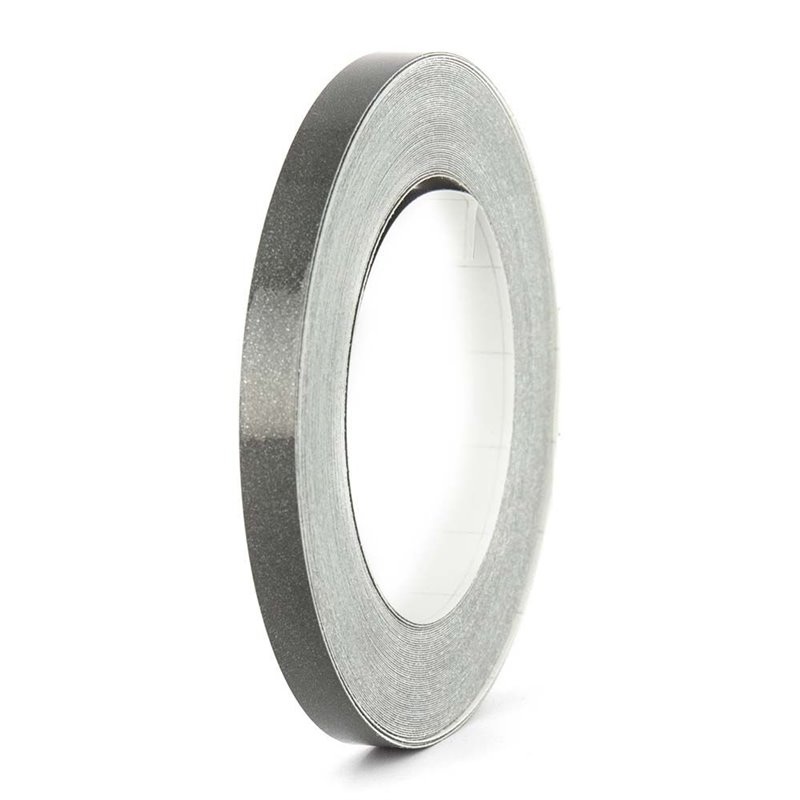 Liserets jantes 6mm x 10 mètres  Anthracite métal