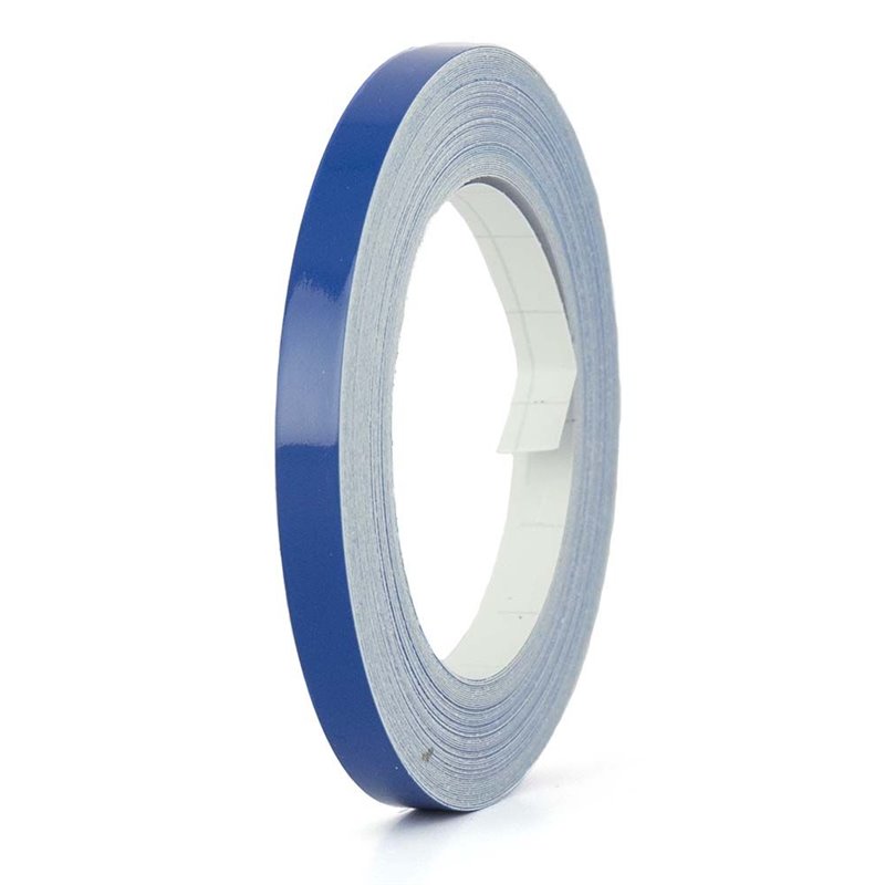 Liserets jantes 6mm x 10 mètres  Bleu foncé